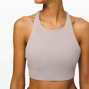 Lululemon Women's High-Neck LightLift Sports Bra - Purple